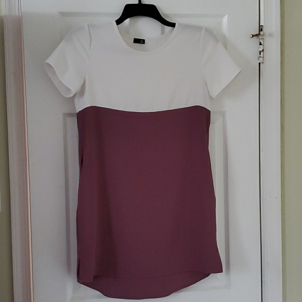 Colorblock Tunic with pockets